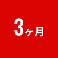 3ヶ月